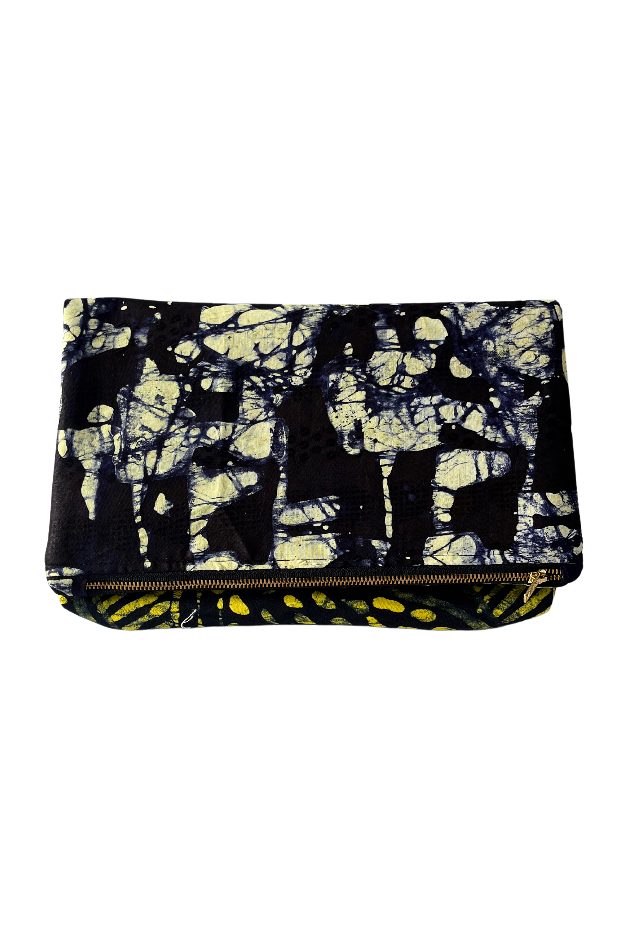 Naya Foldover Clutch - Indigo - suakoko betty