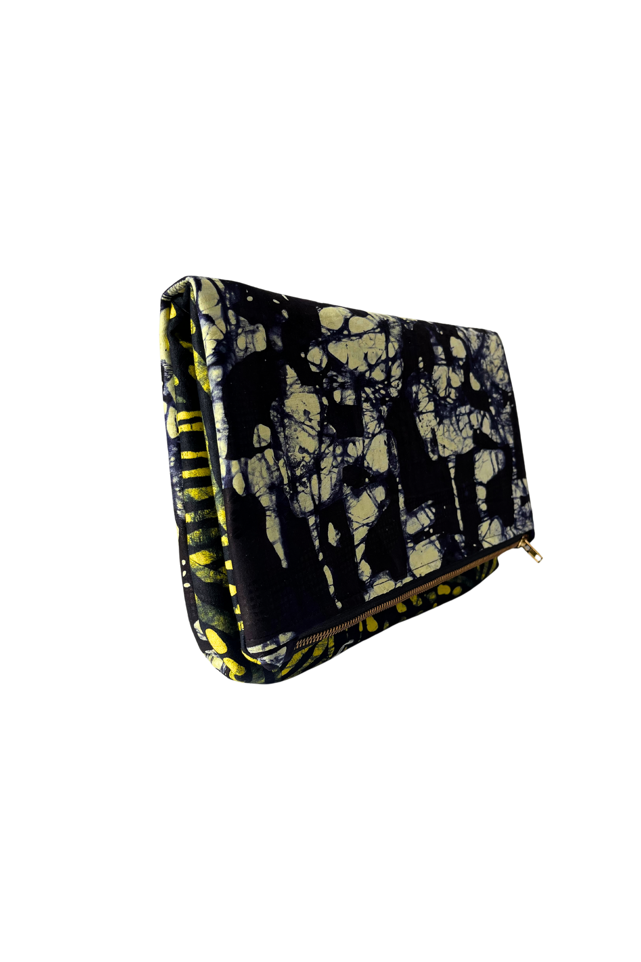 Naya Foldover Clutch - Indigo - suakoko betty