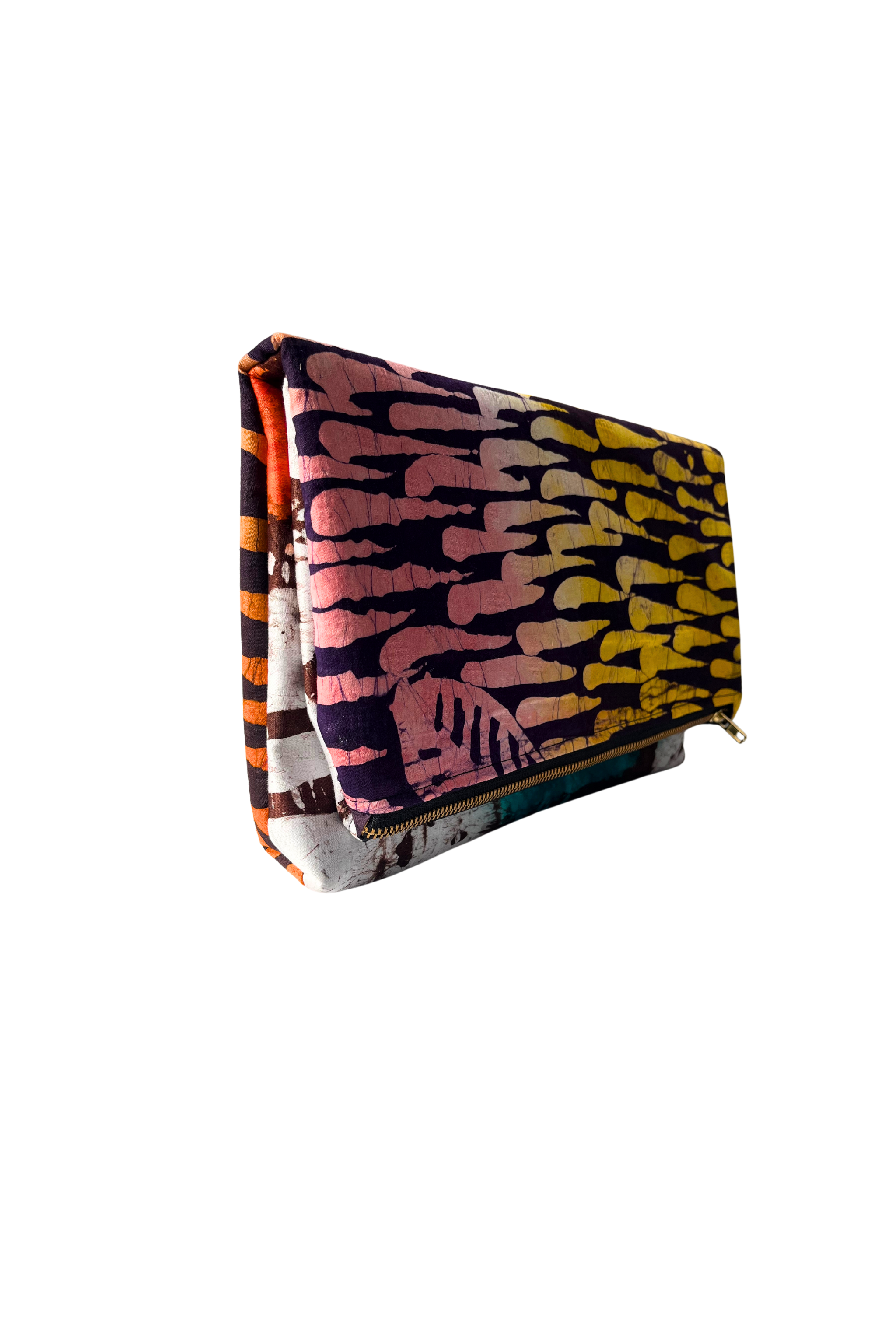 Naya Foldover Clutch - Sangria - suakoko betty